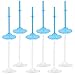 Artibetter 20Pcs Supporti per Bambole Espositore Porta Stent Trasparente Modello Supporto Telaio per Puntelli Bambole Ragazza Blu
