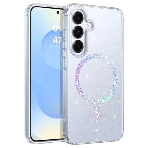 Coque paillettes Samsung S25 transparente pour sublimer vos soirées et selfies