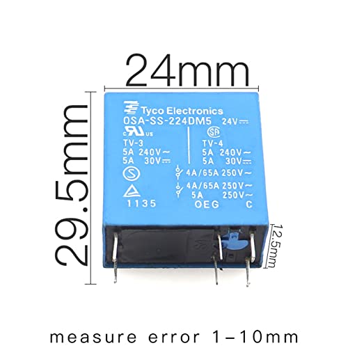 Relais 6 broches 5A haute précision pour commutation électronique stable - 6