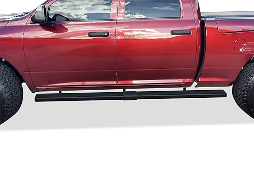 APS Wheel to Wheel Running Boards 6 inches Compatible with Ram 1500 2009-2018 Crew Cab 6.5ft Bed & Ram 2500 3500 2010-2024 Stainless Steel (Nerf Bars Side Steps Side Bars)