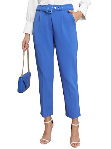 Pantalon coupe droite bleu femme M - KETCH classique