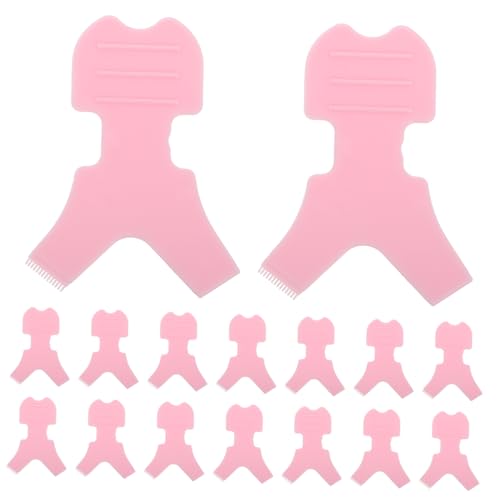 Beatifufu False Lash Helper Tool y Comb Lash Brush for Eyelash Lift Extension Makeup Applicator for Salons