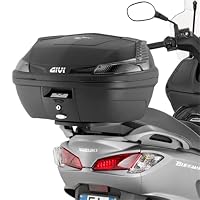 Givi B37NT Blade Tech Monolock Topcase mit Platte, Schwarz – Ansicht 2