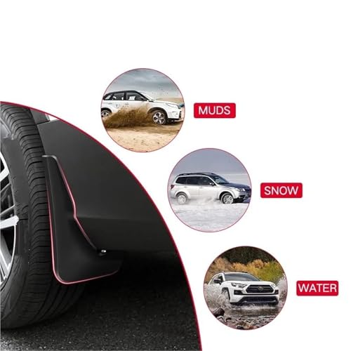 Garde-Boue Hyundai IONIQ 5 Finition Premium ABS Noir Rigide Longue Durée