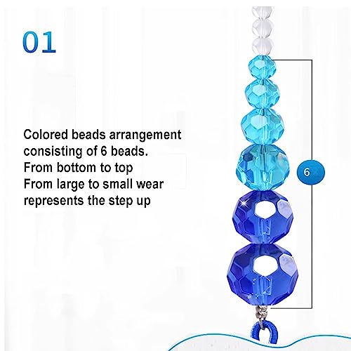 Séparateur de fenêtre bleu pour bloquer le vis-à-vis sans mur