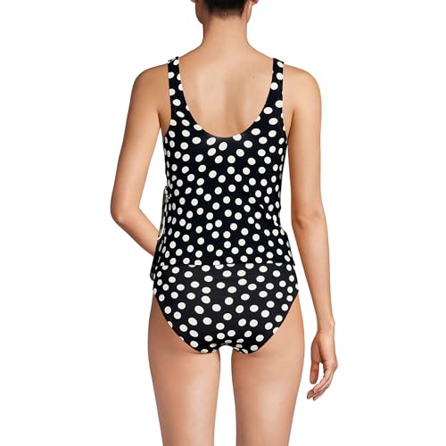 Lands' End Women's D-Cup Side Tie Tankini Top2
