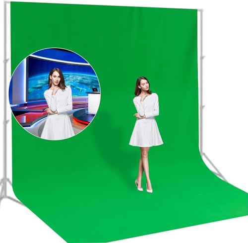 HomeArt Premium Green Photography Backdrop - Versatile Studio Green Screen for Photography, Video, and Filmmaking - Perfect for Portraits, Product Photography, and Content Creation - 8x9 feet - Image 7