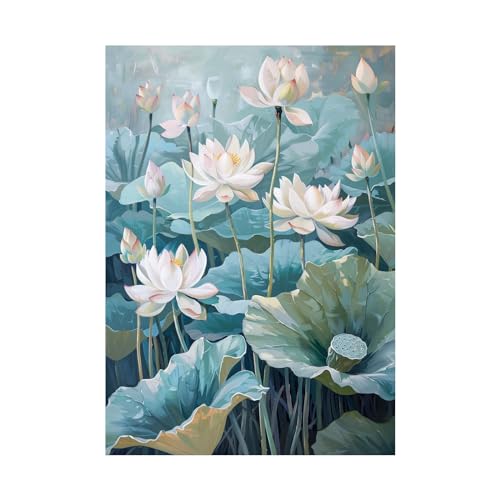 Impression sur toile lotus pour sublimer votre restaurant ou chambre