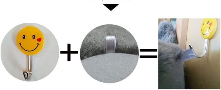 Miniatura 6 de WOKI Animales de peluche de jirafa del bosque de la selva, decoración de pared de jirafa para decoración de habitación de niñas, cabeza de muñeca,