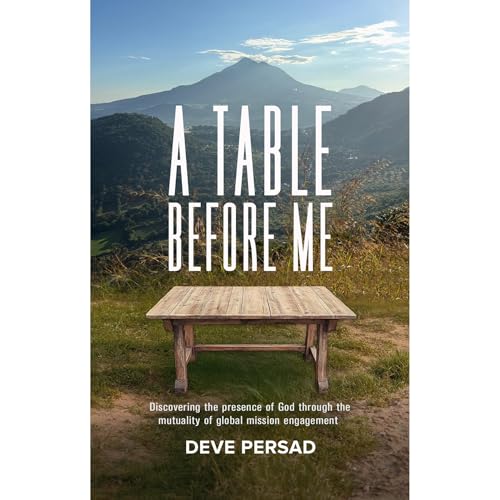 A Table Before Me Audiolibro Por Deve Persad arte de portada