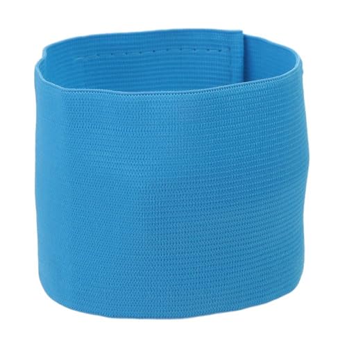 Brassards élastiques unisexes réglables pour sports d'équipe de plein air (bleu ciel)