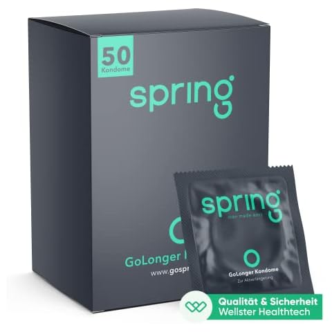 GoSpring GoLonger Kondome 50 Stück/Box Größe 53 mm Cover