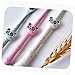 TOYANDONA 3pcs Boy Girl's Cartoon Toothbrush Wheat Fiber Soft Bristles for Gentle Care Random Colors for Boys and Girls Daily Oral