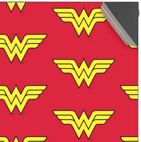 Skinit Decal Gaming Skin Compatible with Xbox Series X Digital Edition Console - Officially Licensed DC Comics Wonder Woman Logo Pattern Design