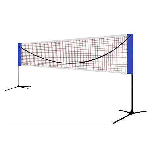 Filet de rebond portable pour s'entraîner au jardin au tennis et badminton en toute liberté