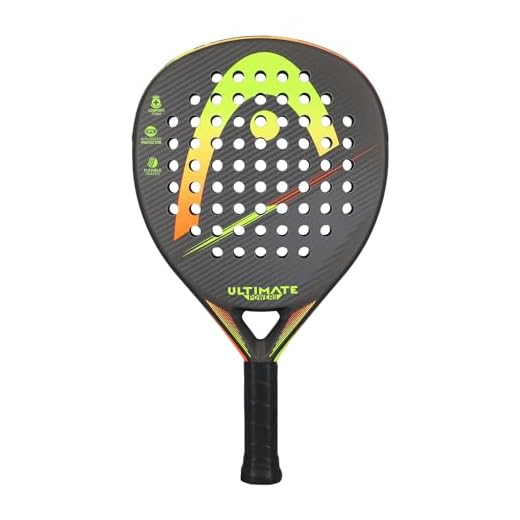 HEAD Racchetta da paddle Ultimate Power 2 Verde/Giallo