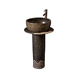 I lavabi a piedistallo offrono un aspetto vintage e raffinato che dona eleganza al tuo bagno e si adatta a qualsiasi stile di casa.