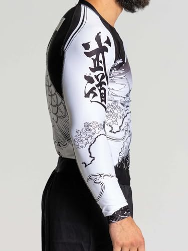 FUJI Musashi Long-Sleeved Rashguard, BJJ Rashguard for Men and Women 5