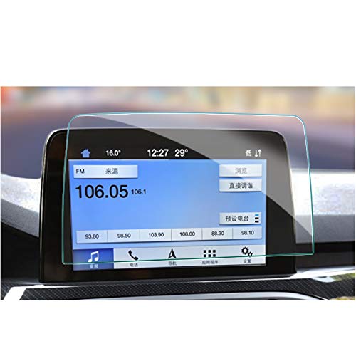 Nobrand Mbsix Tempered Glass Screen Protector Compatible With 2022 2021 Escape Sync3 8 Inch Touch Screen,Hd Clear,Scratch-Resistant,Anti Glare,Protecting Ford 8 Inch Screen cover