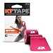 KT Tape Original Cotton Elastic Kinesiology Therapeutic Sports Tape, 20 Pre cut 10 inch Strips, Pink