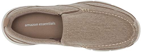 Amazon Essentials Men's Canvas Slip On Loafer, Khaki Brown, 9 #TOP4