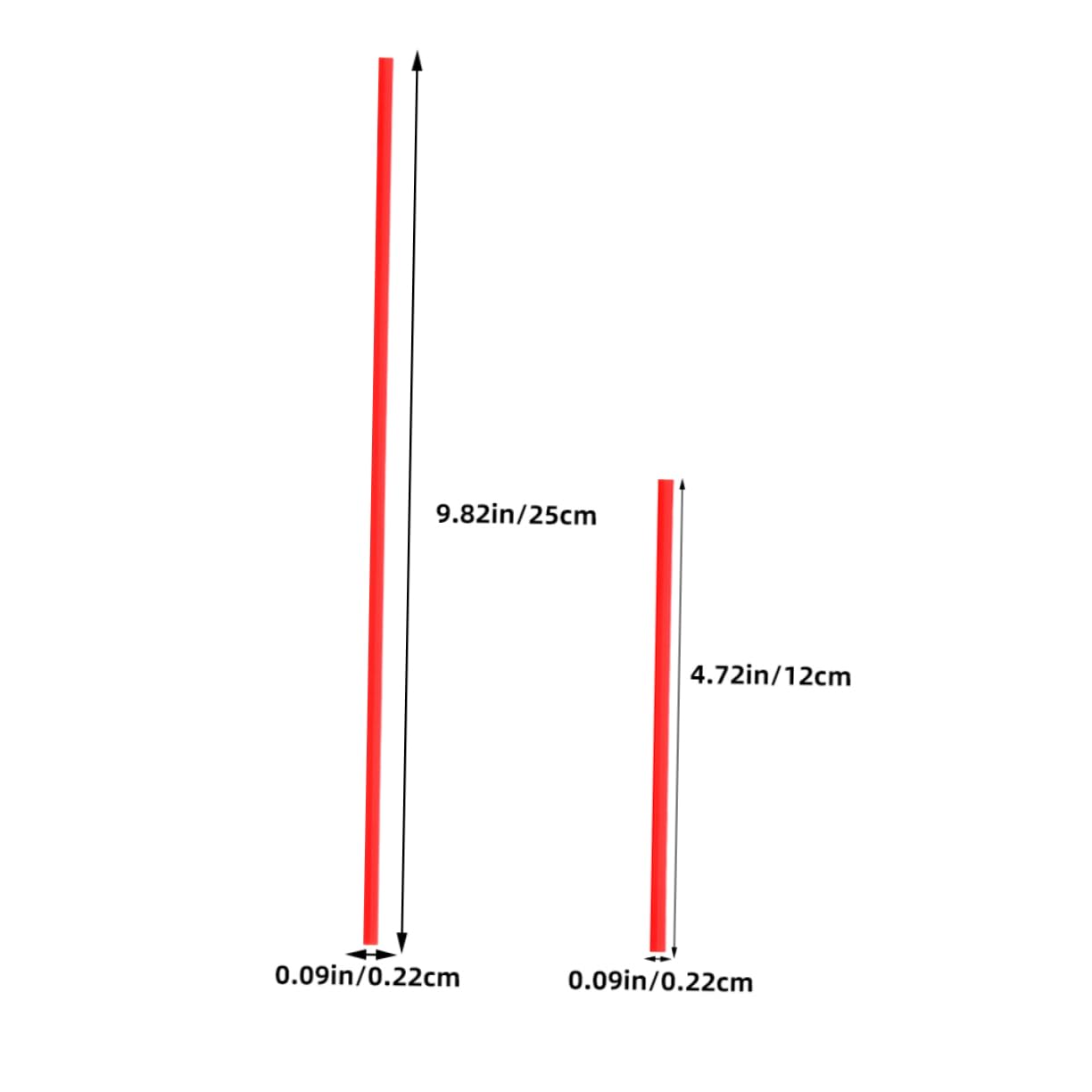 OUNONA Rust Lubricant Spray Can Tube Kit 40pcs 12cm 25cm Extension Plastic for Metal Cleaning