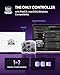 TOUR BOX Elite Plus - iPad Drawing Bluetooth Controller, Video Editing Photo Color Grading Speed Editor, Programmable Creative Console Keyboard for DaVinci Procreate Adobe Softwares and More