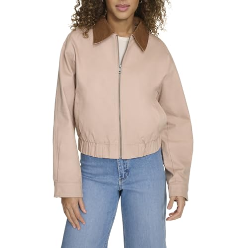Levi's Women's Cotton Bomber with Corduroy Collar