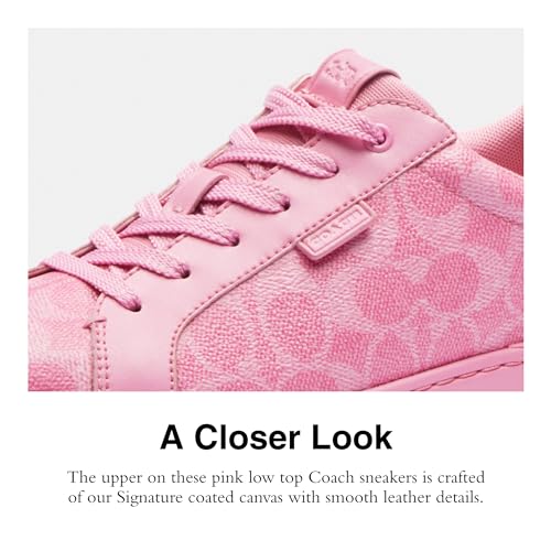 Image of Coach Womens Lowline Printed Leather
