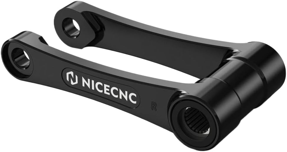 Aluminium 1.75″ Lowering Link Kit Compatible with Motorcycle Models SE-R 300 125 250 SEF-R 250 300 450 500 2017 2018 2019 2020 2021 2022 2023 2024 2025 2026(Black)