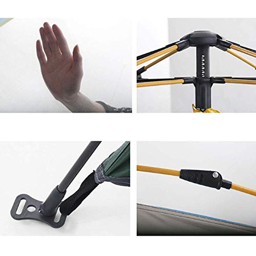 Carpa Familiar Plegable Automática 4-6 Personas Verde miniatura 6