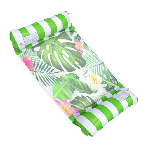 RCGOFOLLOW Cama Flotante de Lujo, Tipo sillín, Tipo Hamaca, diseñada para máxima Comodidad en la Piscina. Refresque en la Piscina. Tamaño: 120 cm x 70 cm (47,24 x 27,56 Pulgadas).