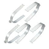 Ruilogod 5Pcs Rigid Steel Conduit Strut Mounted Clamp for 150mm Nominal Diameter Tube (id: eba eb5 823 4bb cbb