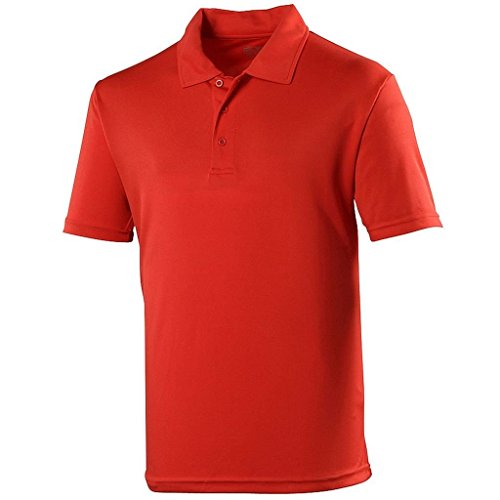 AWDis Just Cool Kids Cool Polo JC40J Fire Red 3/4