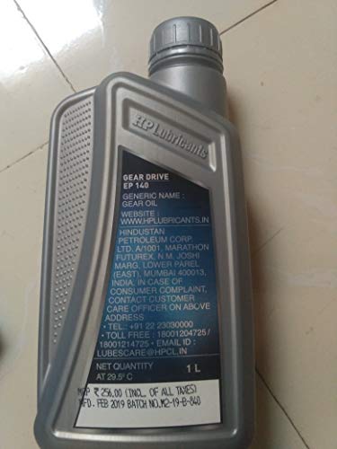 Image of HP Lubricants Gear Drive EP-140 API GL4 Gear Oil (1 L)