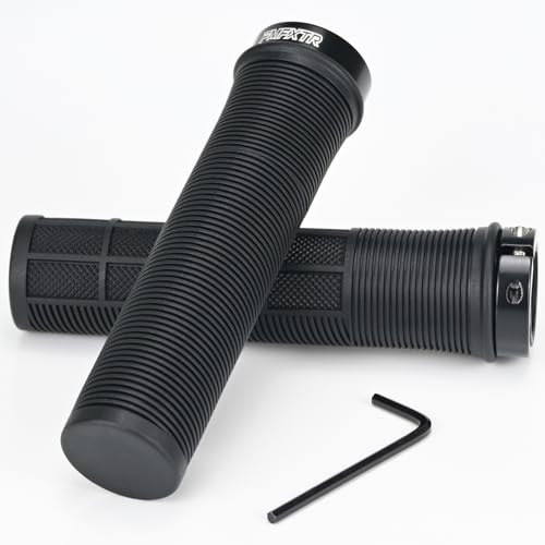 Manopole bici in gomma 22mm