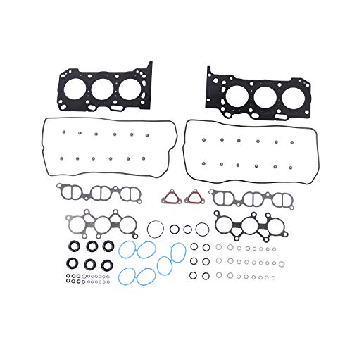 Image of DNJ HGS931 Engine MLS Cylinder Head Gasket Set, Complete Head Repair Kit for 2006-2015 Lexus IS250 2.5L V6 24V DOHC 2499cc