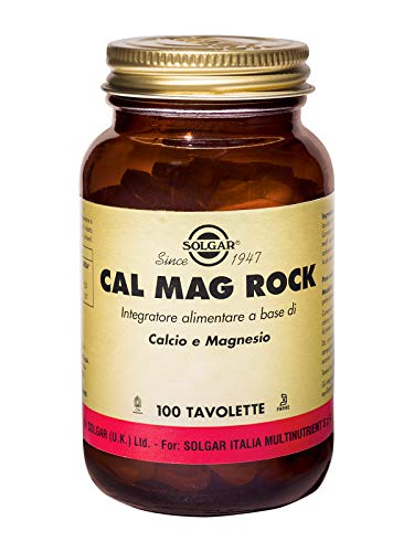 Solgar Cal Mag Rock 100 Tav Vitamine ed Estratti Erbali - 0.49 kg