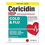 Coricidin HBP Tablets Cold & Flu 40ct