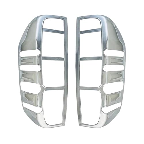 Cubierta de luz trasera para rutas 4x4 en Nissan Navara D40 decoración cromada elegante