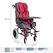 PA-DABAOO Multifunctional Children's Wheelchair, Aluminum Alloy Cerebral Palsy Wheelchair, High Back Wheelchair for The Disabled, with Dining Tray, Load-Bearing 70KG