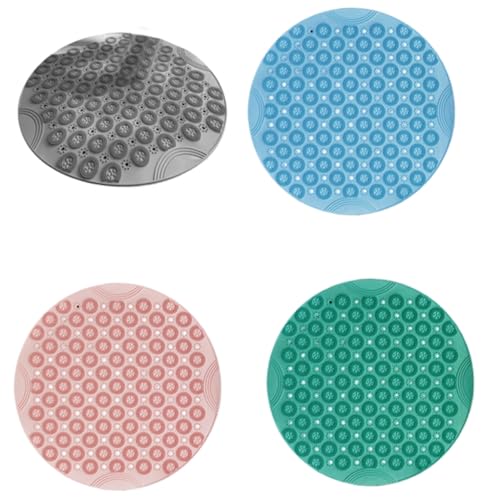 Tapis de sol de salle de bain antidérapant et drainant pour douche - 5