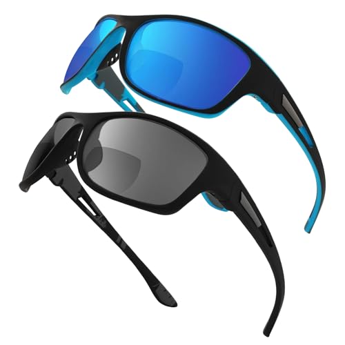 YOBOCO Reading Sunglasses Men Bifocal Reading Sun Glasses 2 