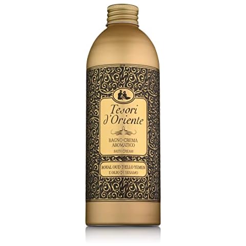 Tesori d'Oriente: "Royal Oud Dello Yemen" Bath Cream with Yemen Royal Oud and Sesame Oil [ Italian Import ] Cover