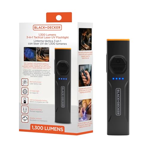 BLACK+DECKER 1300 Lumen Rechargeable EDC...