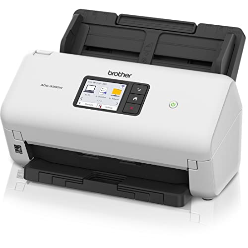 Brother Ads-3300W Wireless, High-Speed Desktop Scanner | 2.8-Inch Touchscreen | Scans Up To 40Ppm1 #TOP1
