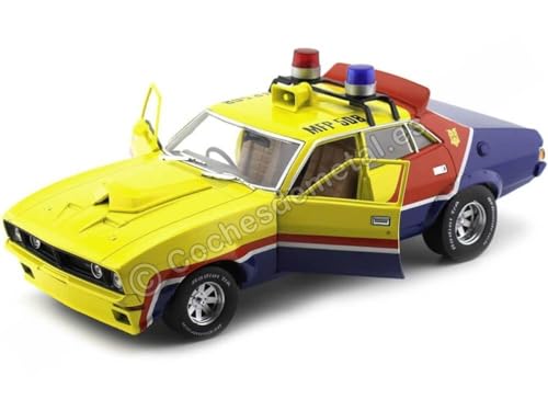 Greenlight 1/18 Ford XB Falcon V8 Police Interceptor miniatura 4
