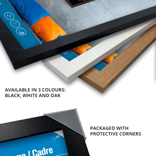 Cadre noir 61x91.5cm affiche grand format sans ondulation - 8
