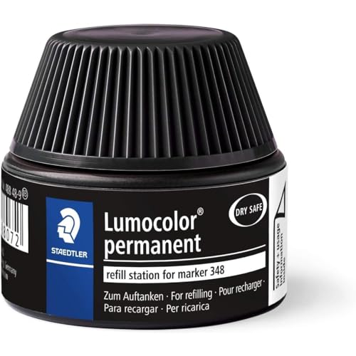 Staedtler 488 48-9 Encre de recharge pour marqueur Noir