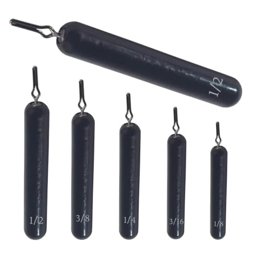 Reaction Tackle Tungsten Drop Shot (Black, Skinny, 3/16)